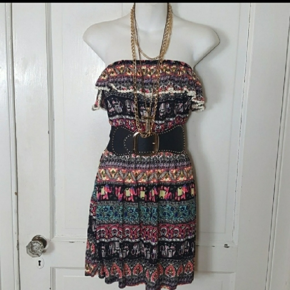 Iris mini dress